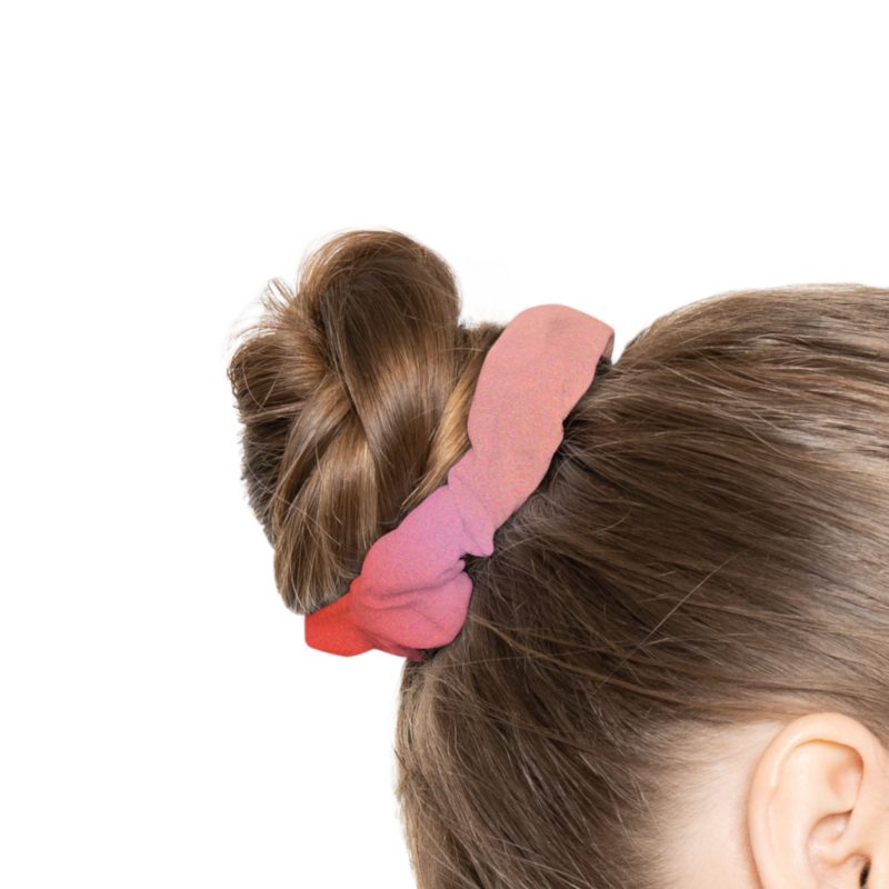 Scrunchie cheveux motif tie and dye – Image 4