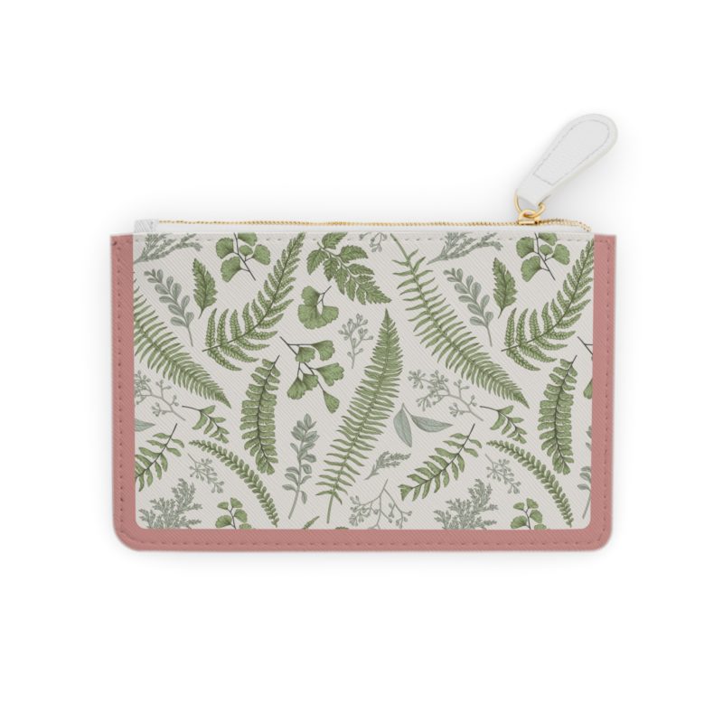 Mini pochette en similicuir