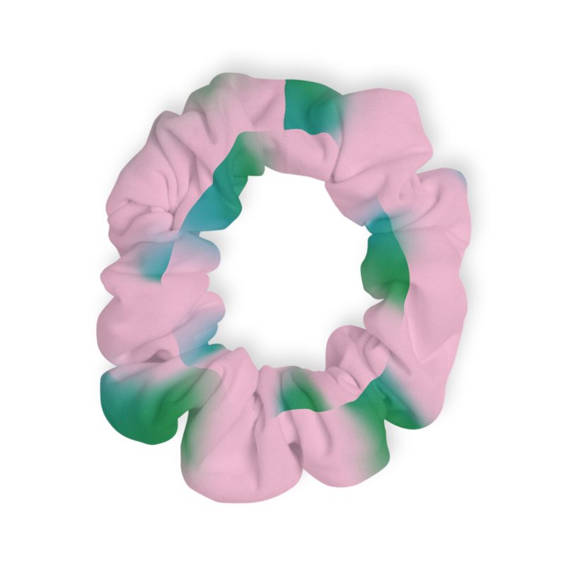 Scrunchie cheveux motif tie and dye – Image 2