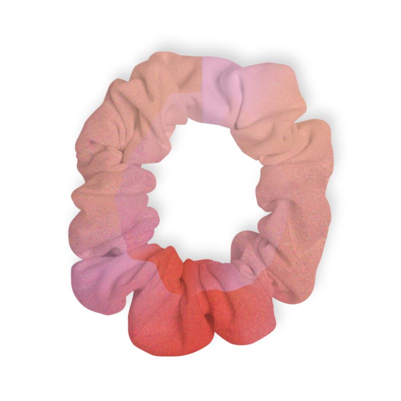 Scrunchie cheveux motif tie and dye – Image 2